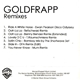 Goldfrapp - Remixes